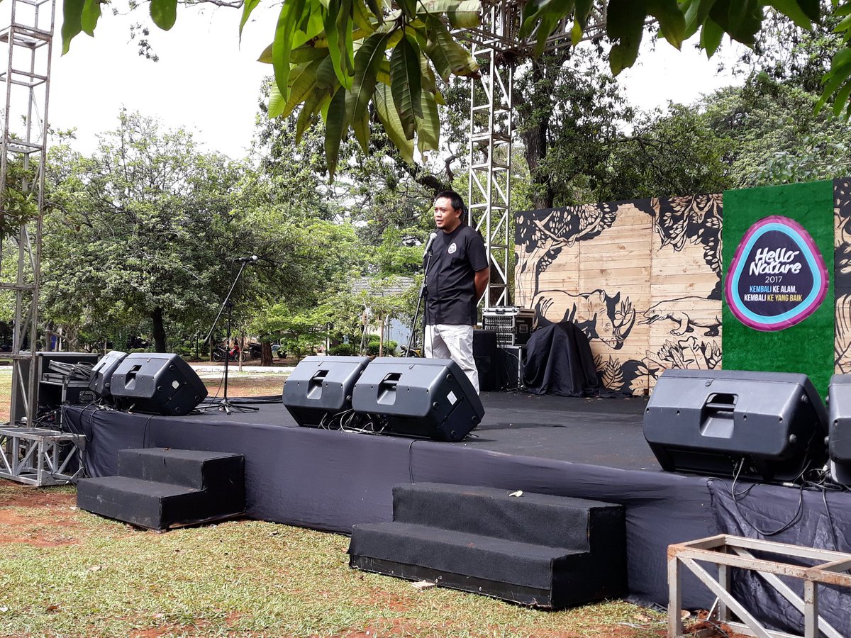 hellonatureID's tweet photo. Sambutan yang disampaikan oleh Syaiful Rochman, Ketua Pelaksana Hello Nature 2017 pada pembukaan Hello Nature 2017 hari kedua https://t.co/B2y8lFHlFe