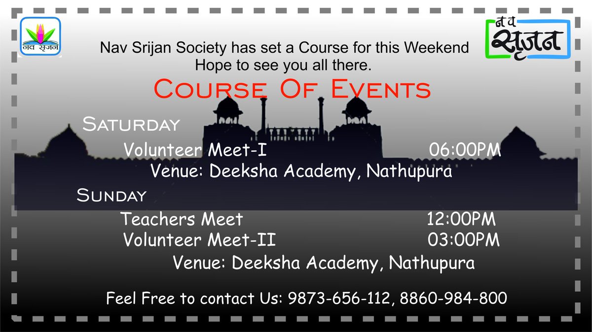 Nav_Srijan's tweet photo. Join Us... Its a Commitment from You to your city. https://t.co/CWBaQH26B0