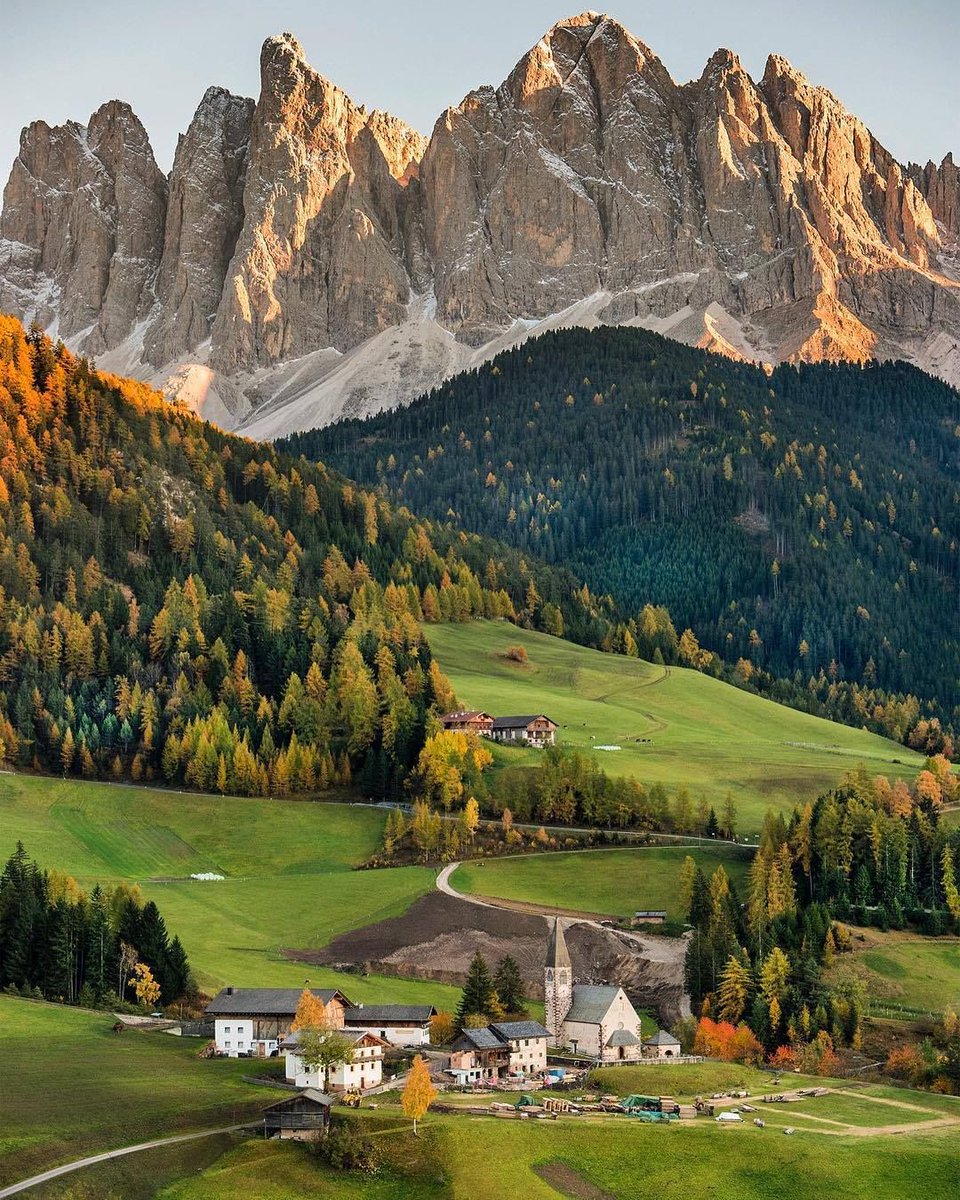 World's tweet photo. Val di Funes, South Tyrol, Italy https://t.co/2wKE82Blqg