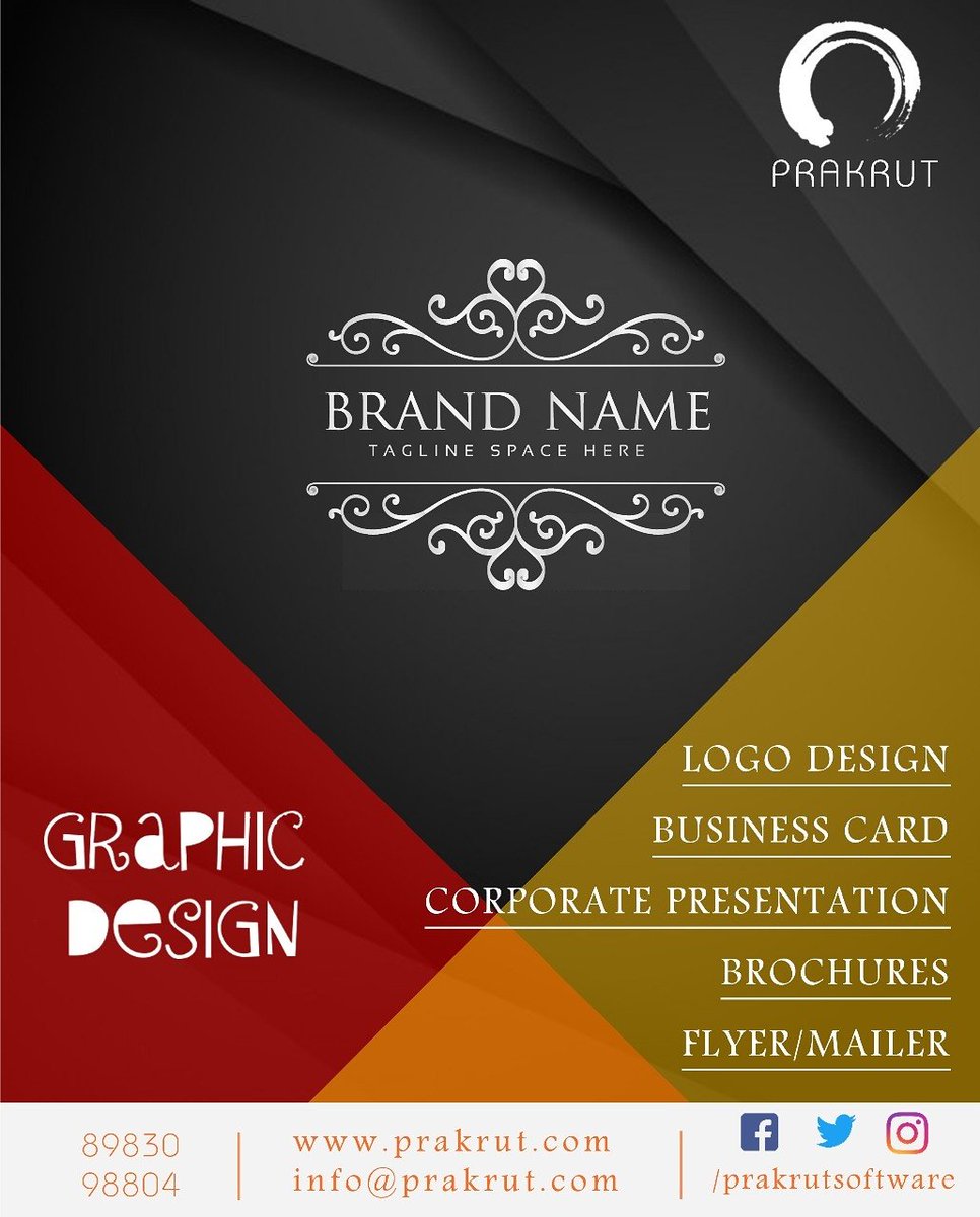 PrakrutSoftware's tweet image. #prakrut #prakrutsoftwares #graphicdesign #graphic #socialmarketing #digitalmarketing #websitemanagement #webapp #website #websiteredesign #webapplication #logo #logodesinger #brand #branding #socialmediamarketing #social #software #facebook #facebookadvertising  #twitterads