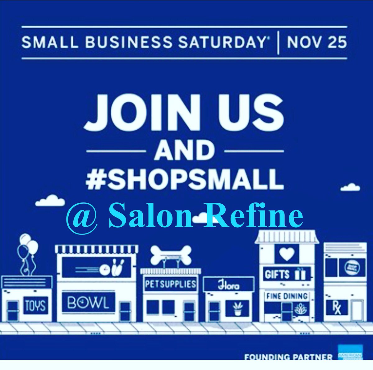 salonrefine's tweet photo. Tomorrow, Saturday November 25th is Small Business Saturday- Support your local Small Businesses... Come into Salon Refine tomorrow and all our retail will be 20% off in celebration of #smallbusinesssaturday #supportlocalsmallbusiness #salon_refine #joinus #shopsmall #seattle https://t.co/94IZU2cGEt