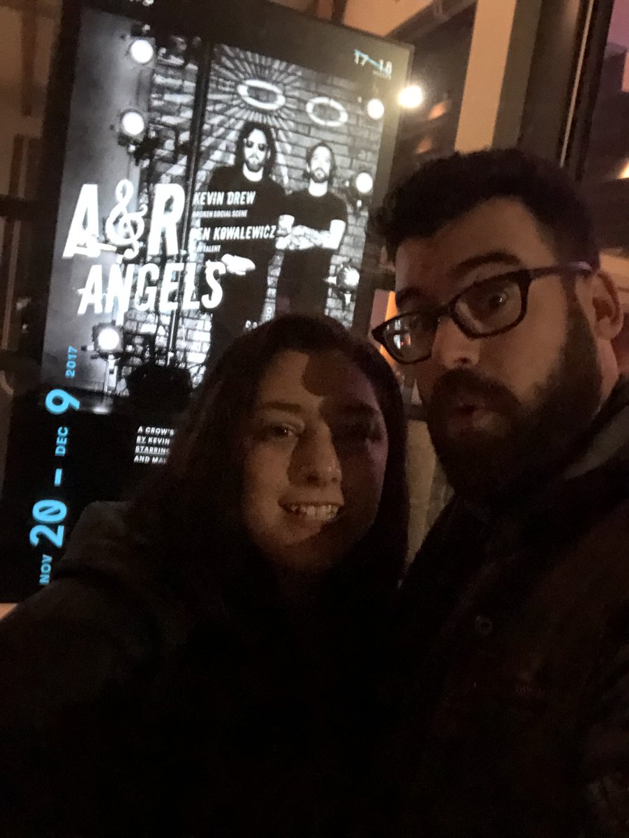 anna_junger's tweet photo. Go see #AandRAngels @crowstheatre !! I laughed...I cried... congrats to @BenKowalewiczBT and @KevinSelection and the rest of the crew. Fantastic show. #grahamcuthbertson and @modeanw we’re amazing!! ❤️❤️ https://t.co/uckiwhsge8