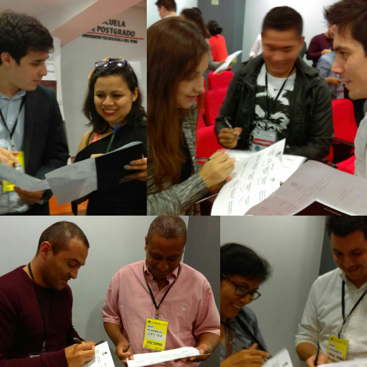 EPGUTP's tweet image. ¡Nuestros participantes de #lsmlima  empiezan a conocerse!