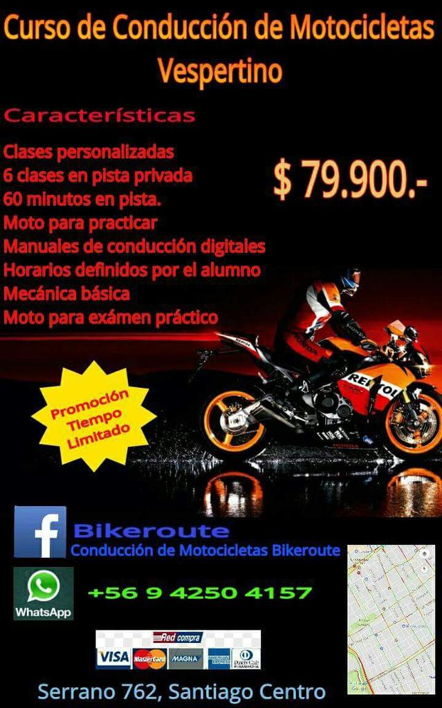 motoinstructor's tweet photo. Muévete en Moto. Disfruta tu libertad... +56 9 4250 4157 https://t.co/w0SeFWzN7g