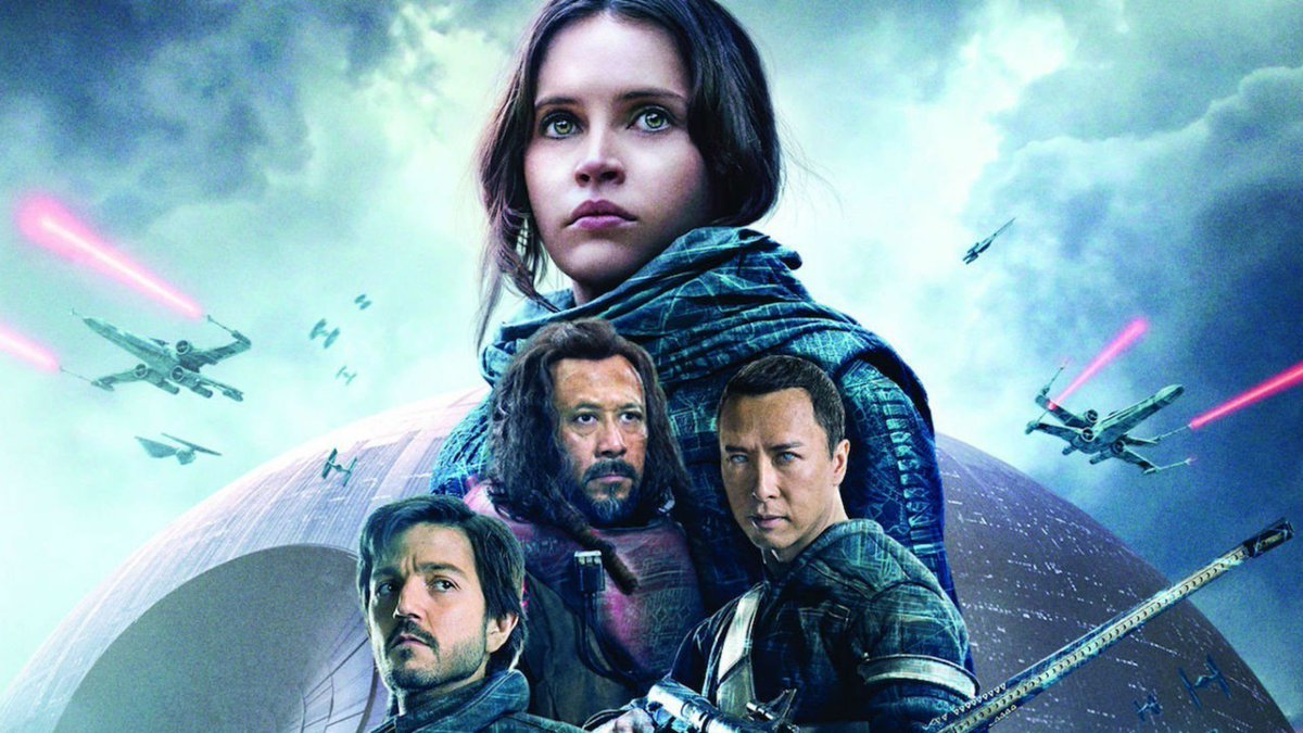 SPOILERFEST's tweet photo. ROGUE ONE: A STAR WARS STORY (2016):

Get a load of this: everyone dies! 

Bonus spoiler: Princess Leia appears, says something about hope, and has a gnarly CGI face https://t.co/j0zX1VkYwX