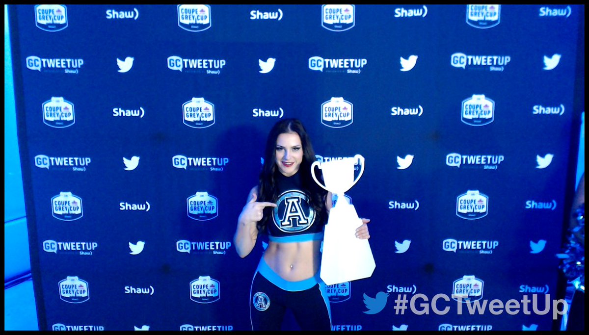 GCTweetUp's tweet photo. Having fun at #GCTweetUp with @xcanada and @CFL! #GreyCup @ArgosCheer https://t.co/GveGyaJyPF