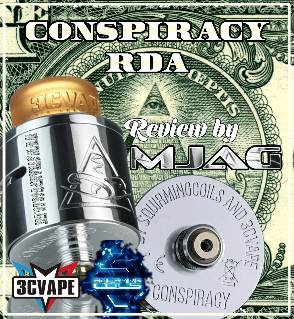 SteampugsVape's tweet photo. 3cvape and squirmingcoils Conspiracy RDA review by Mjag #3cvape #Conspiracy #Mjag #RDA… https://t.co/9YaTefgwlp https://t.co/AuU4pFfHUM