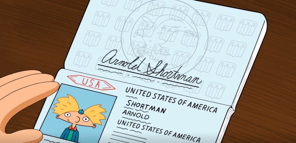 Ever wondered what Arnold’s last name is? It’s SHORTMAN. #HeyArnoldTheJungleMovie