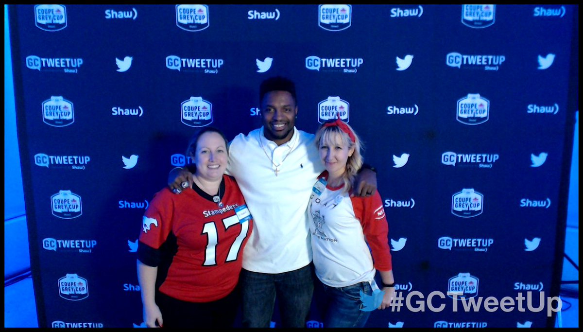 GCTweetUp's tweet photo. Having fun at #GCTweetUp with @xcanada and @CFL! #GreyCup @Jenngurl84 @shuds16 @Mr_Raymond25 https://t.co/cq7aOGjwNY