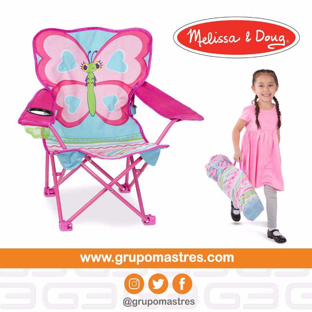 grupomastres's tweet photo. Esta encantadora silla plegable Cutie Pie de #MelissaandDoug con su tela de colores brillantes y su robusto armazón de metal. ¡También tiene un práctico portavasos colocado al alcance de la mano de su hija! ¿Quieres más información? Chequea nuestra biografía y pagina web. 🦋 https://t.co/PCF9QdOBUy