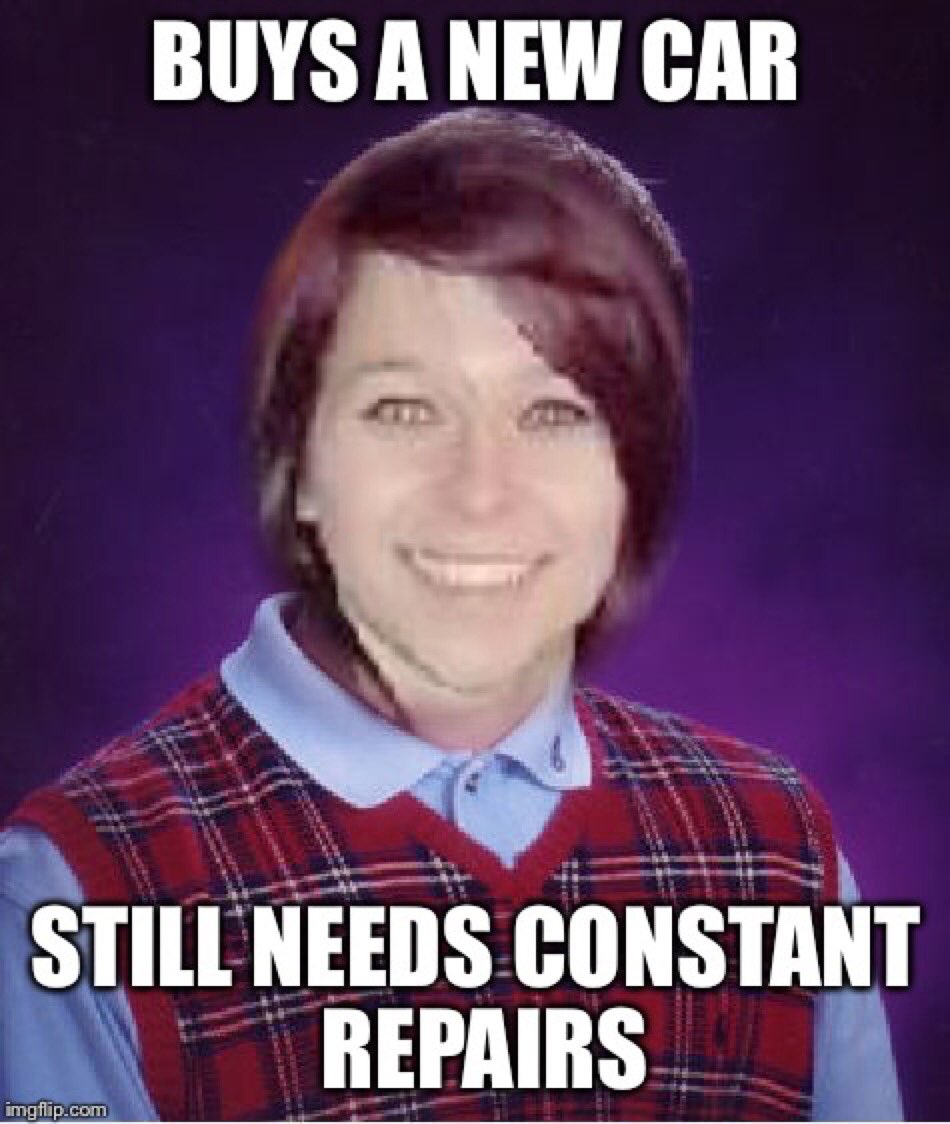 AnnaSupernova_'s tweet photo. I am the female version of Bad Luck Brian https://t.co/KWDehxc9Fq