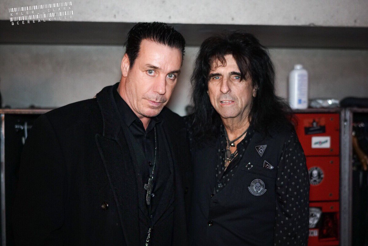 Resultado de imagem para till lindemann alice cooper