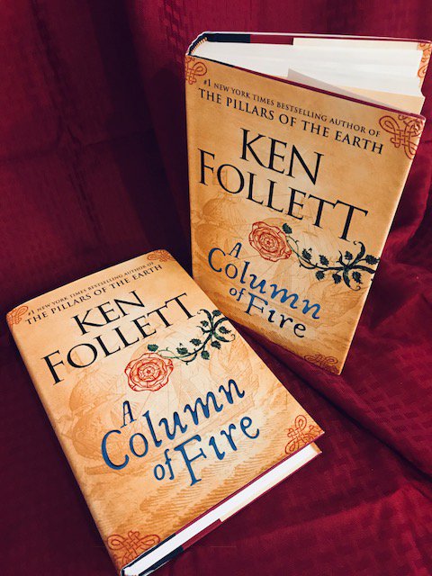 CalibaBooks's tweet photo. International bestselling author Ken Follet's #Kingsbridge series now continues with the magnificent new epic, A Column of Fire. Grab a copy at your local independent bookstore! #everyonegetsabook #nciba17 #shoplocal #holidays #fiction #columnoffire #series @penguinrandom https://t.co/JAhtuQZrHt