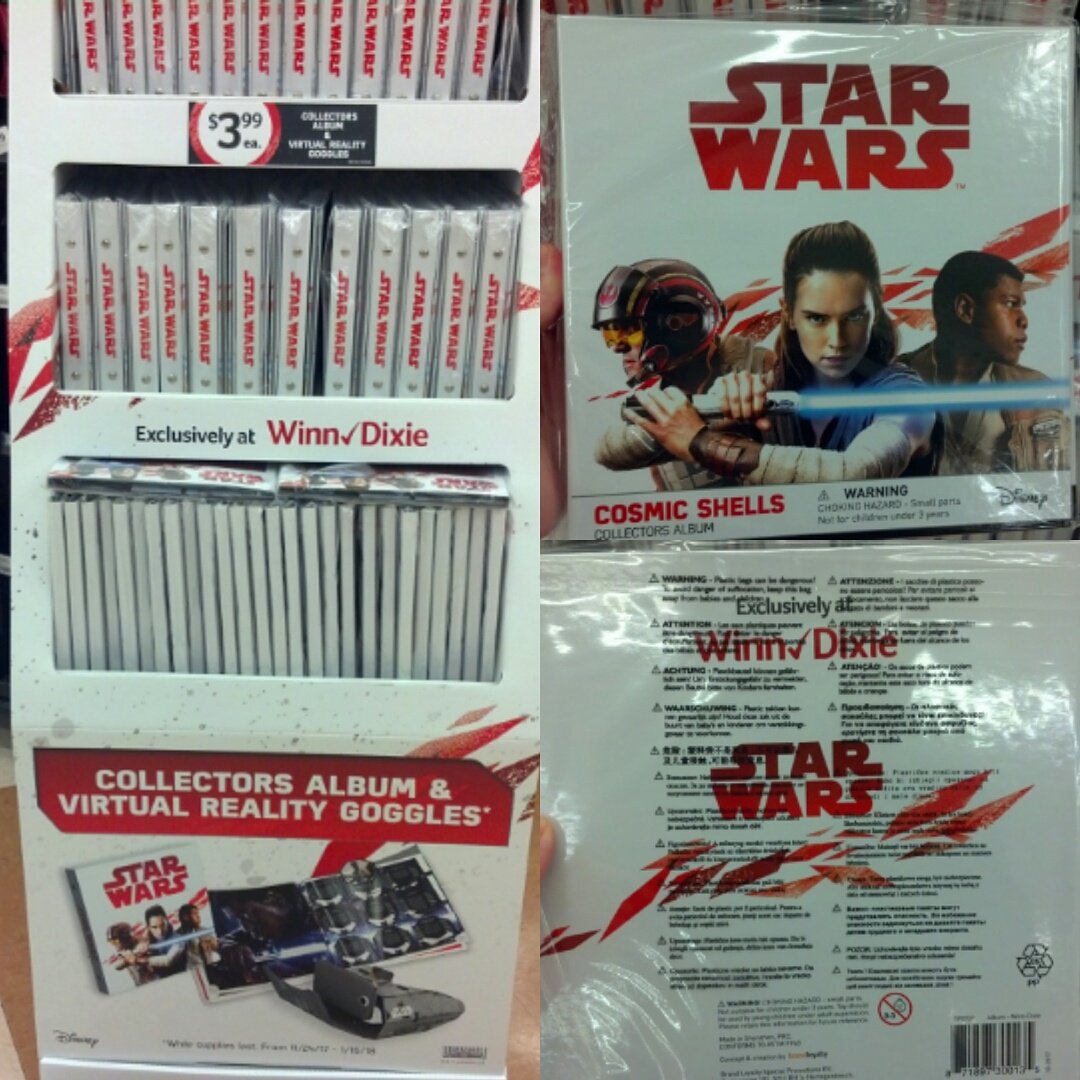 TNooler's tweet image. Playing #starwars paparazzi! Checking out the #cosmicshell promotion @WinnDixie note: you need a plenty card to get the Shells