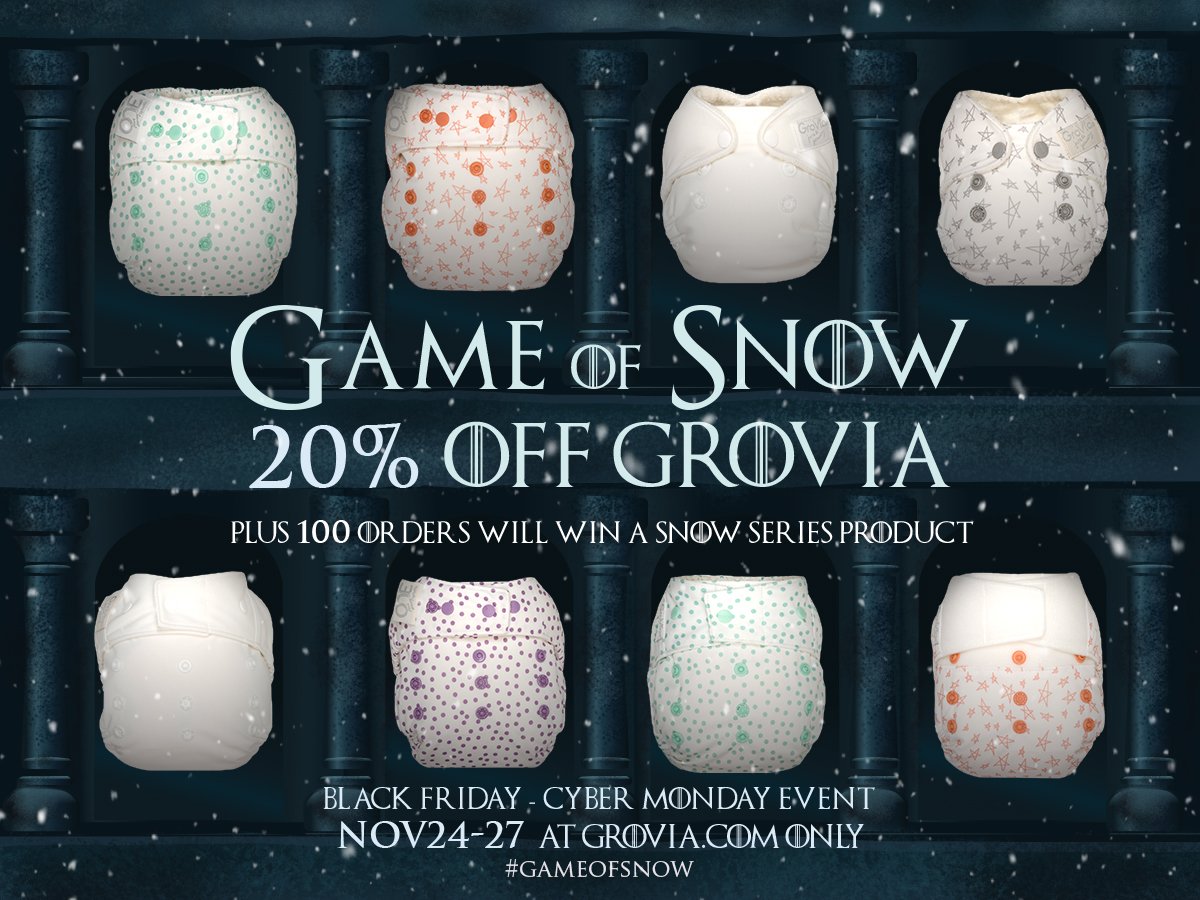 forevermymoon's tweet photo. #AD Black Friday/Cyber Event - 20% Off + Free Itty Bitty Magic Stick with orders over $25 at #Grovia - Ends 11/27 https://t.co/bsw4JlUrPw
#clothdiapers #BlackFriday https://t.co/WA23iwiiOL