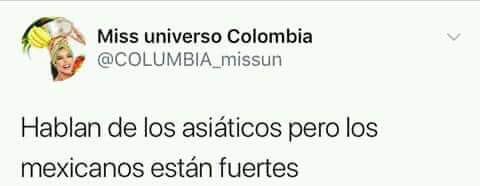 Caroalvarezds's tweet photo. Claro que Denisse va muy fuerte, vamos mexico  #MissUniverse #Mexico https://t.co/7mLcIpq2Yf