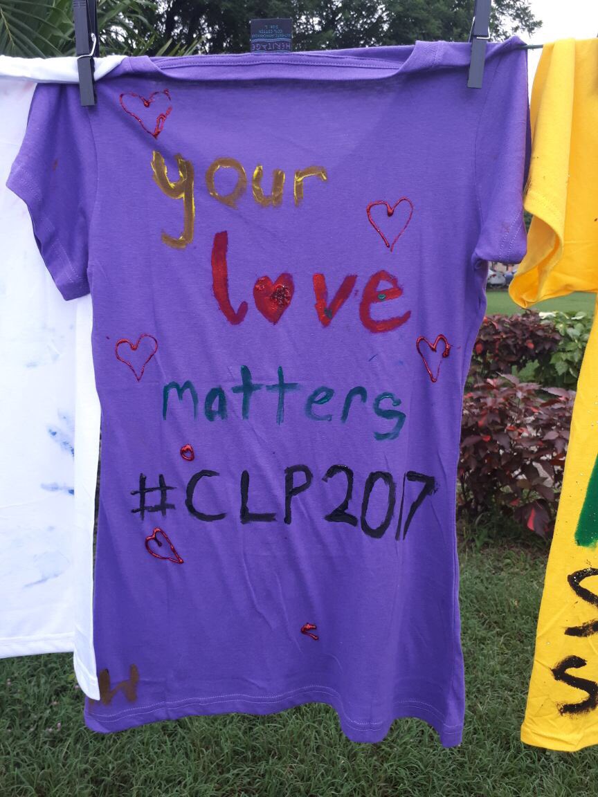 MarySeacoleHall's tweet photo. The Mary Seacole Hall kicked off the observation of IDEVAW today with our annual Clothesline Project. Here are some of the shirts participants did. #MSHIDEVAW #CLP2017 https://t.co/8GVlCZaQwX