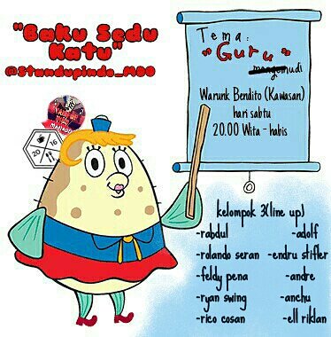 Nanti malam! Ada "Bakusedu <a href="/standupindoMdo/">StandUpIndo Manado</a>" dengan Tema Guru.