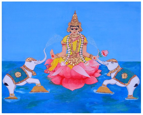 To the Mahalakshmi, the Goddess of prosperity, one whose body has golden color; Whose sari is yellow &amp; Whose face is like full moon; whose eyes bless humanity with soothing grace; O fire-god, tell Her of our supplications.
#KnowYourDeity #KnowTheShakti
ow.ly/SCFk30gF0nB