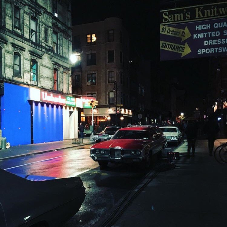 Irishman_Movie's tweet photo. The clock was turned back to 1972 when the “whacking” of Joe Gallo was recreated on the set of #TheIrishman! #IrishmanMovie https://t.co/I9ISrePGwi