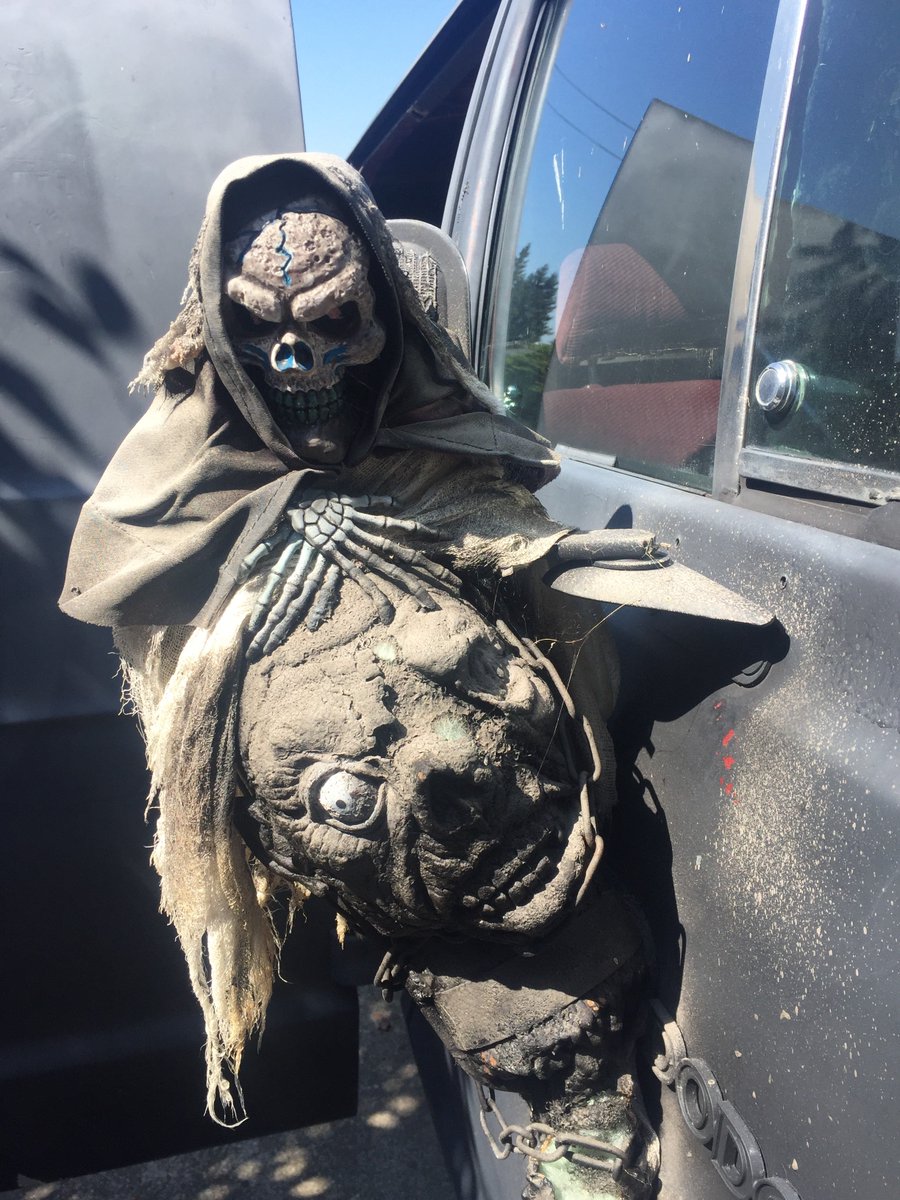 Talk about 'Death Metal'... Lychdom band van. One hell of a ride! Wrapping up the work on their debut EP 'The Ancient Evil Survives'.