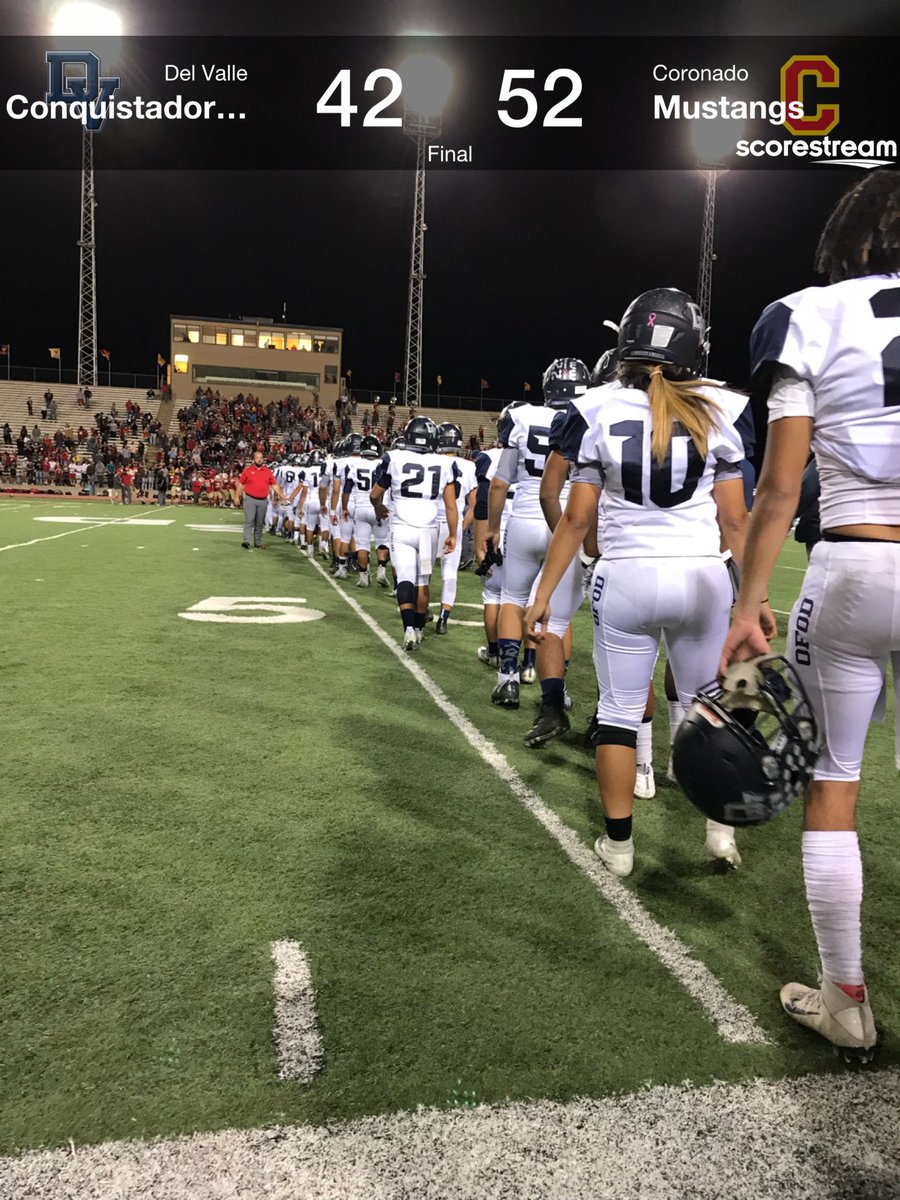 scorestream's tweet photo. Congrats to @DVFootballOFOD on an amazing season and special shout out to our #NextLadyLegend Finalist @LoveTovar7 on stepping into #TXhsfb this year and absolutely dominating! Hate to see your season end! #ThanksForTheMemories! https://t.co/yzlNvZTd4O