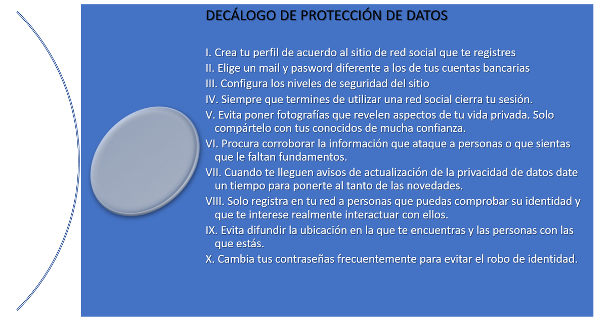 LuisGilOjeda's tweet photo. Que importante es proteger la información que le damos los sitios de redes sociales cuando nos registramos. Aquí presento algunos tips para tener mayor cuidado cuando compartimos información tan valiosa. #ecoredes @hermila https://t.co/kn3OGv0WN5