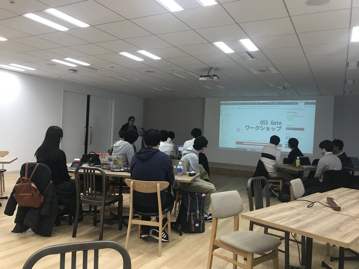 koichiroo's tweet image. #oss_gate はじまってます