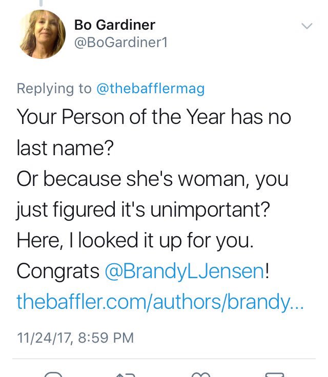 BrandyLJensen's tweet photo. I'm sorry I've done a misogyny against myself? https://t.co/IfcaDD54ne