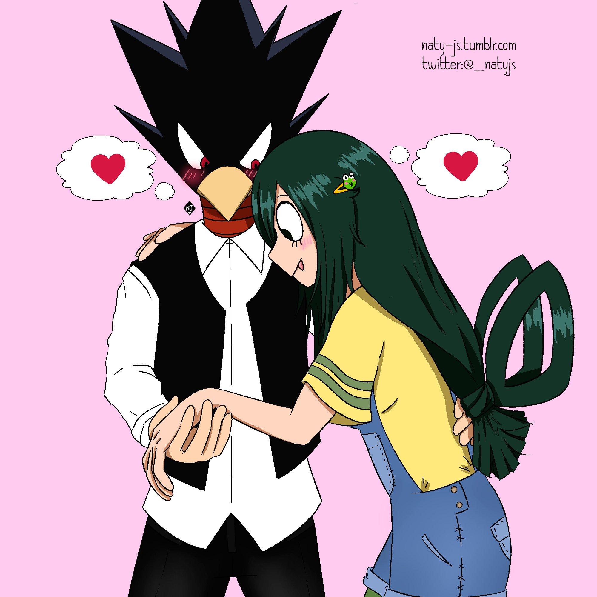 natyjs 🐣 on Twitter "Trying to dance Tokoyami x Asui