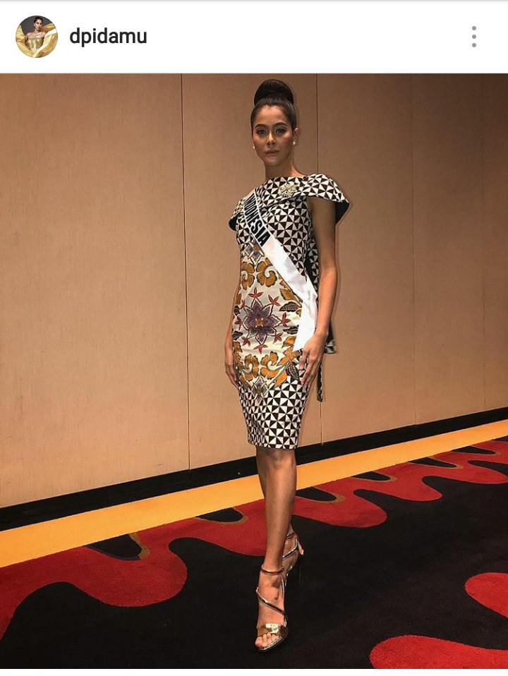 Priyanka_mungil's tweet photo. Menteeeer shaaaaay #MissUniverse #Indonesia https://t.co/6ABqQ6mMCS