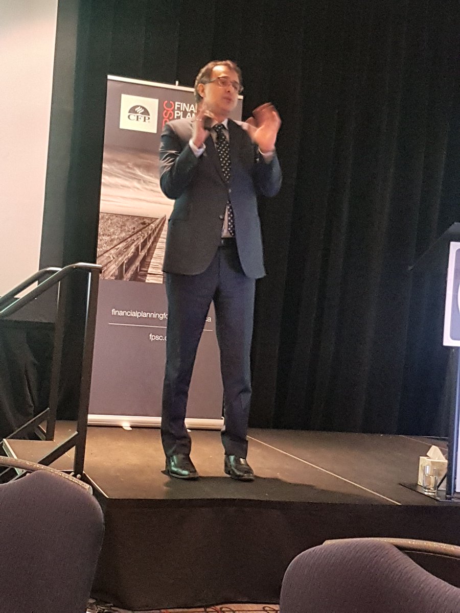 OfficialFPCan's tweet photo. Keynote speaker Ajay Agrawal wrapped up today's CFP Professional Symposium in #Vancouver. Thank you to all who were a part of #FinancialPlanningWeek2017! https://t.co/eZB2i7zrgN
