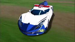 Kenzan may be from Transformers Go but I'm glad to make a spinoff of him as Prowl gotta love my vehicle form