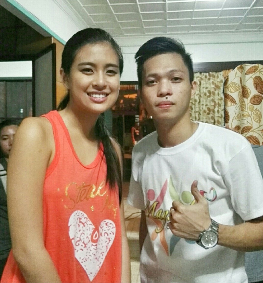 cjamessalvador's tweet photo. @_gabbigarcia ❤
#MaynilaTaping https://t.co/DjKFIP1Ajn