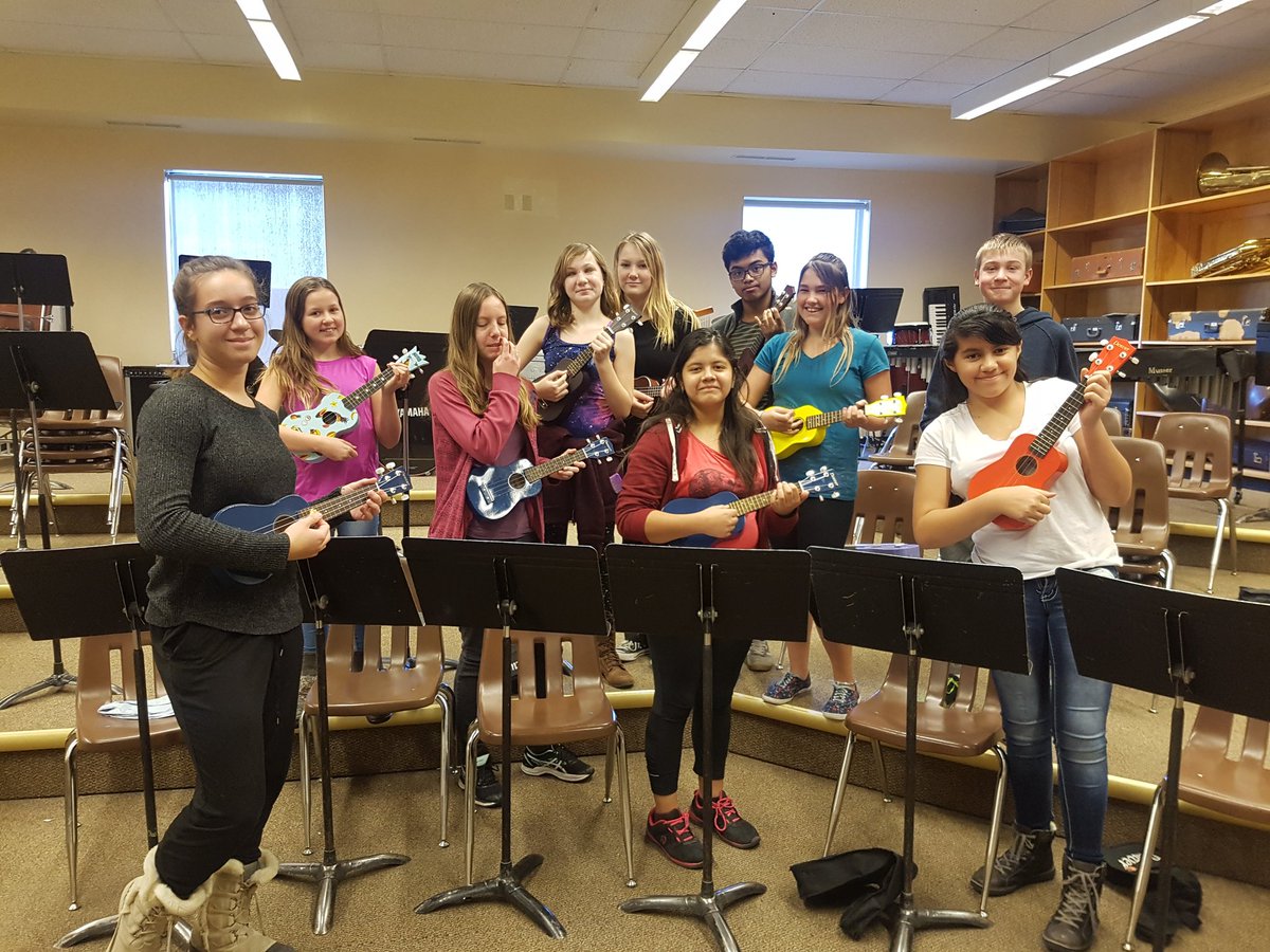 Ukulele Club Passion Friday at BJHS!  Awesome way to spend the afternoon!