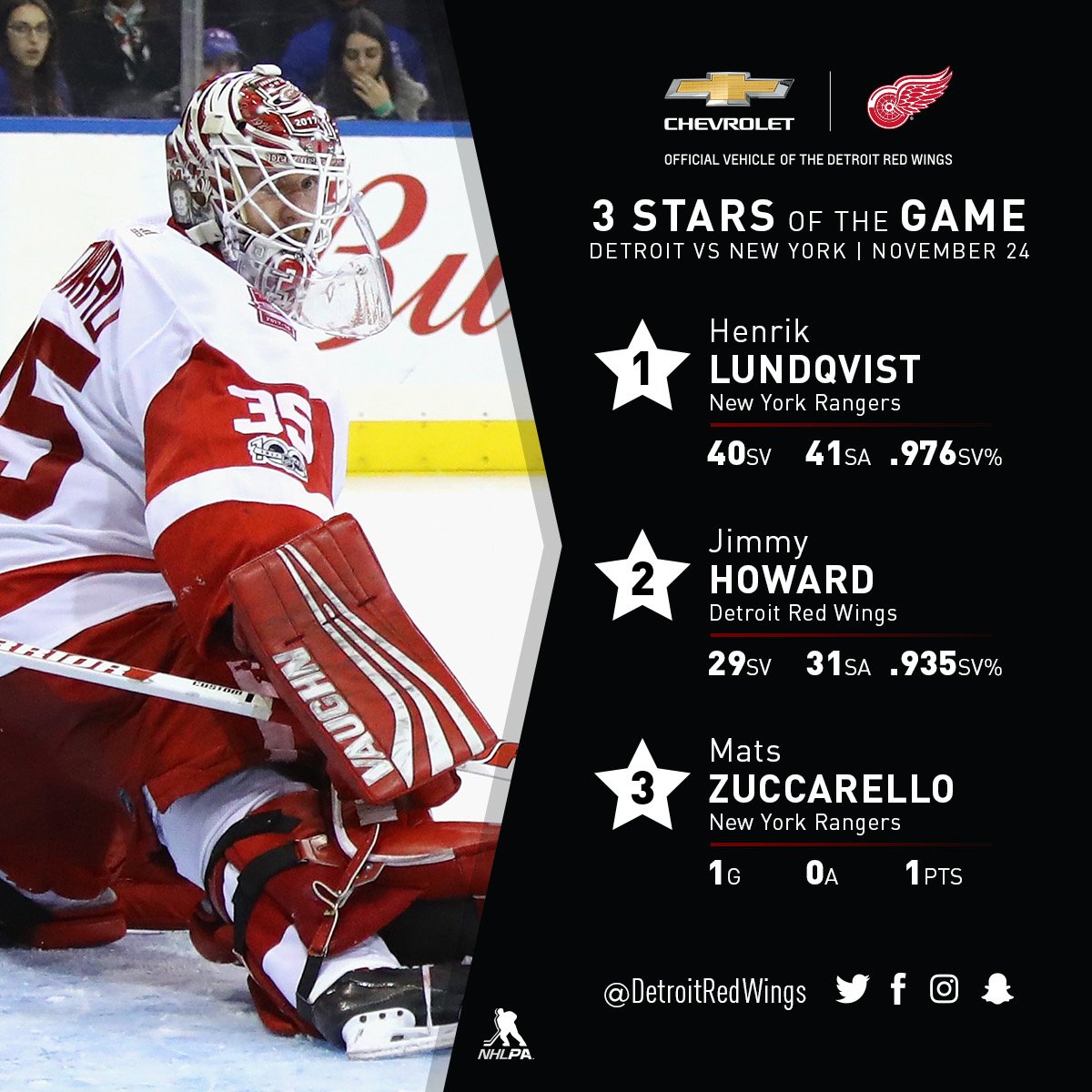 Jimmy with the 2nd ⭐️ tonight. #LGRW https://t.co/06KGNE6lUd