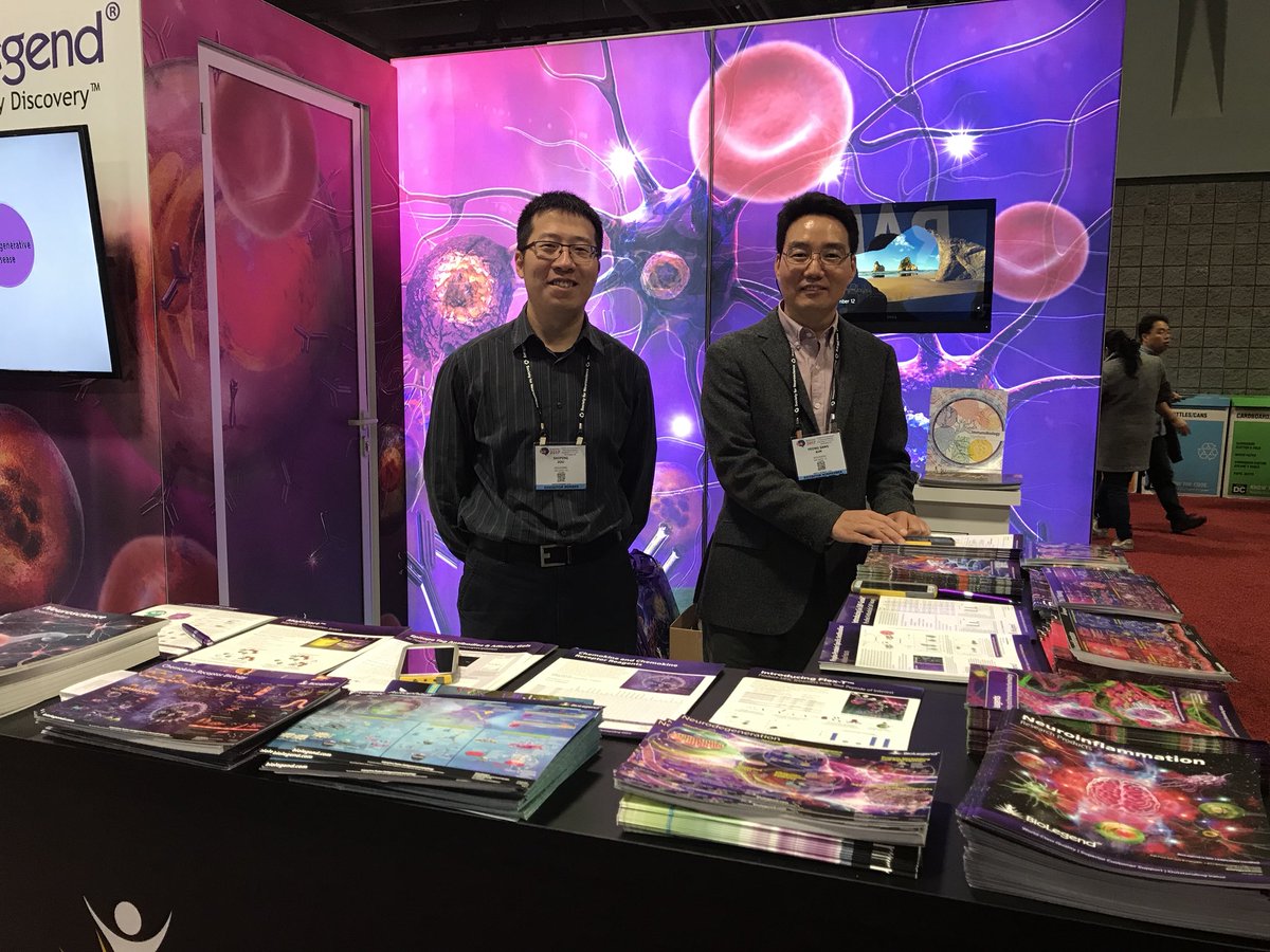 CartierAnna's tweet photo. #SFN17 #SFN17 Thanks to everyone who visited @BioLegend ‘s booth and came to our talk on #P2RY12! https://t.co/LUmfjEwneB