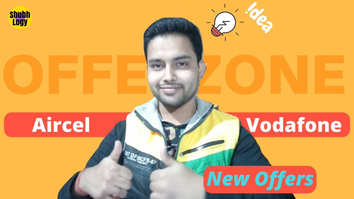shubhlogy's tweet photo. Vodafone, Aircel, Idea लेकर आया है ₹500 से कम में नई plans हो सकते है आपके काम के
https://t.co/cITPrAYAfJ
#Ashes #JabPyarKiaTohDarnaKya #BlackFriday #saturdaymorning #Shubhlogy #Vodafone #idea2017 #offers https://t.co/CFKOZeA6Np https://t.co/llTi8o0quq