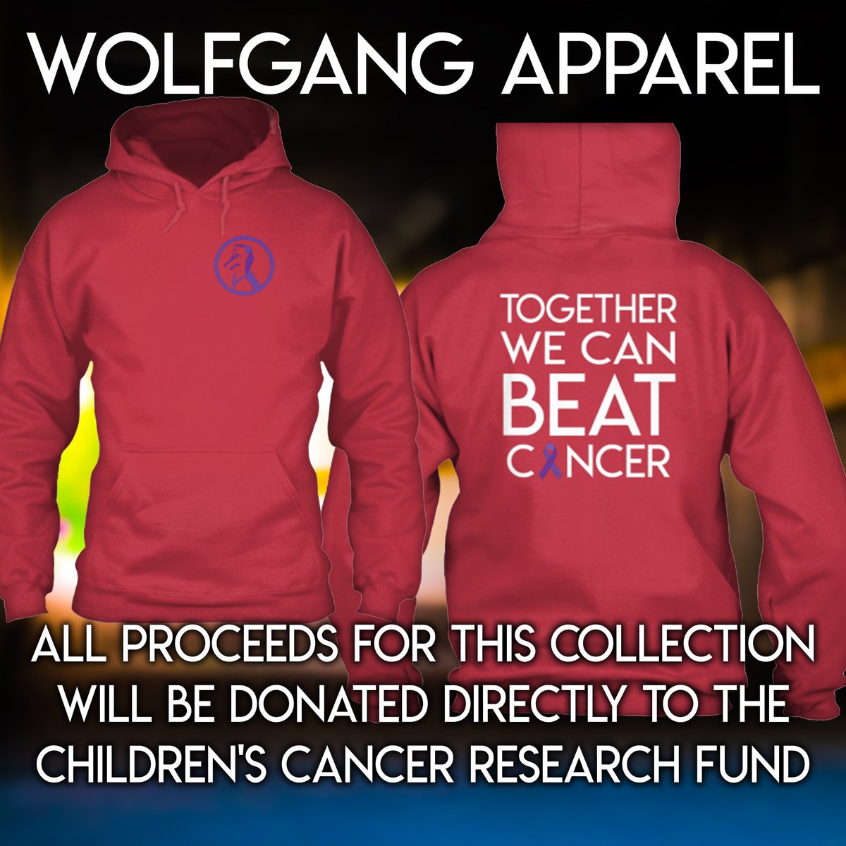 ShopWolfgang's tweet photo. Wolfgang Apparel is here to give back ❤ retweet this to help us spread some holiday love over to the Children's Cancer Research Fund. 100% of proceeds will go directly to this charity https://t.co/TkEEwGTP3M https://t.co/1iA1NhjbPg