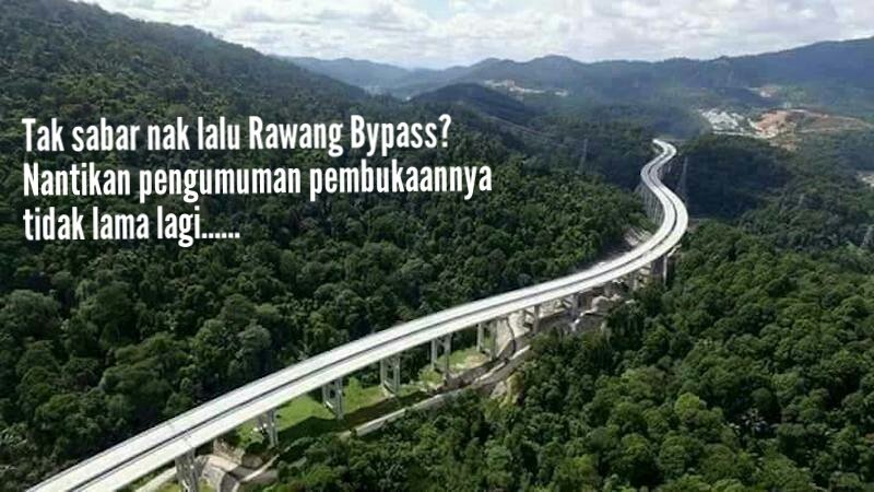 saranidollah's tweet photo. Laluan yang dinanti sekian lama akan dibuka minggu hadapan. Nantikan pengumumannya oleh YB Menteri Kerja Raya.

#InfraRakyat 
#RawangBypass
#Negaraku https://t.co/qgKmzfHGxY