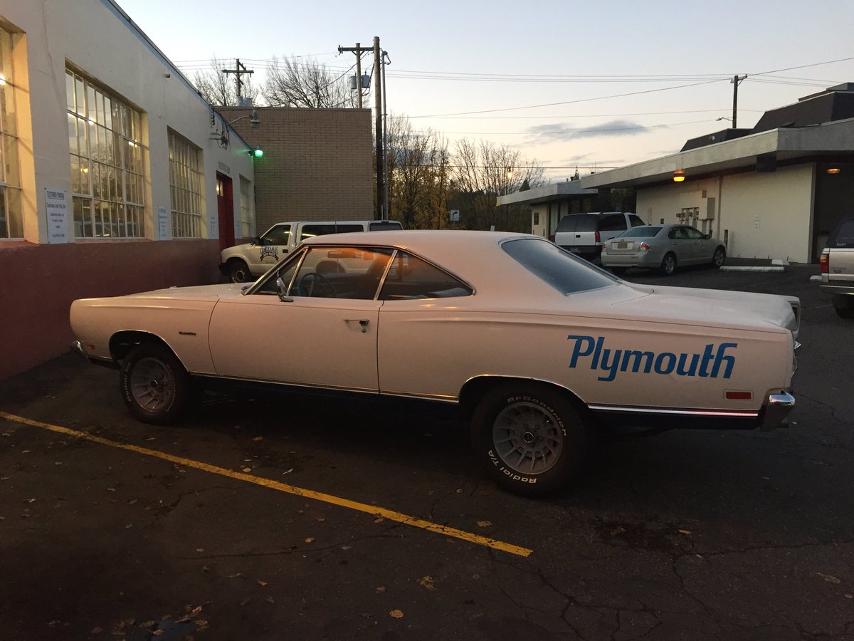 ClackamasAP's tweet photo. We had a 1969 Plymouth Satellite here today @ClackamasAP #plymouthsatellite #mopar #69satellite #plymouth #classiccar #classiccars #vintagecar #oldplymouth #plymouthcar # oldcar #musclecar #musclescars #vintageplymouth #oregoncity https://t.co/OIMf6hHl7Z