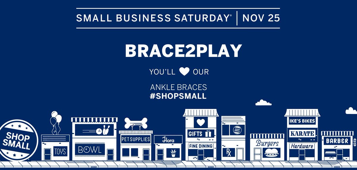 What's better than supporting a small business and being pain free? Saving 20% at the same time! Use promo code "SMALLBIZ" at bracetoplay.com/shop to save 20% on our ankle brace! Thank you for your continued support!