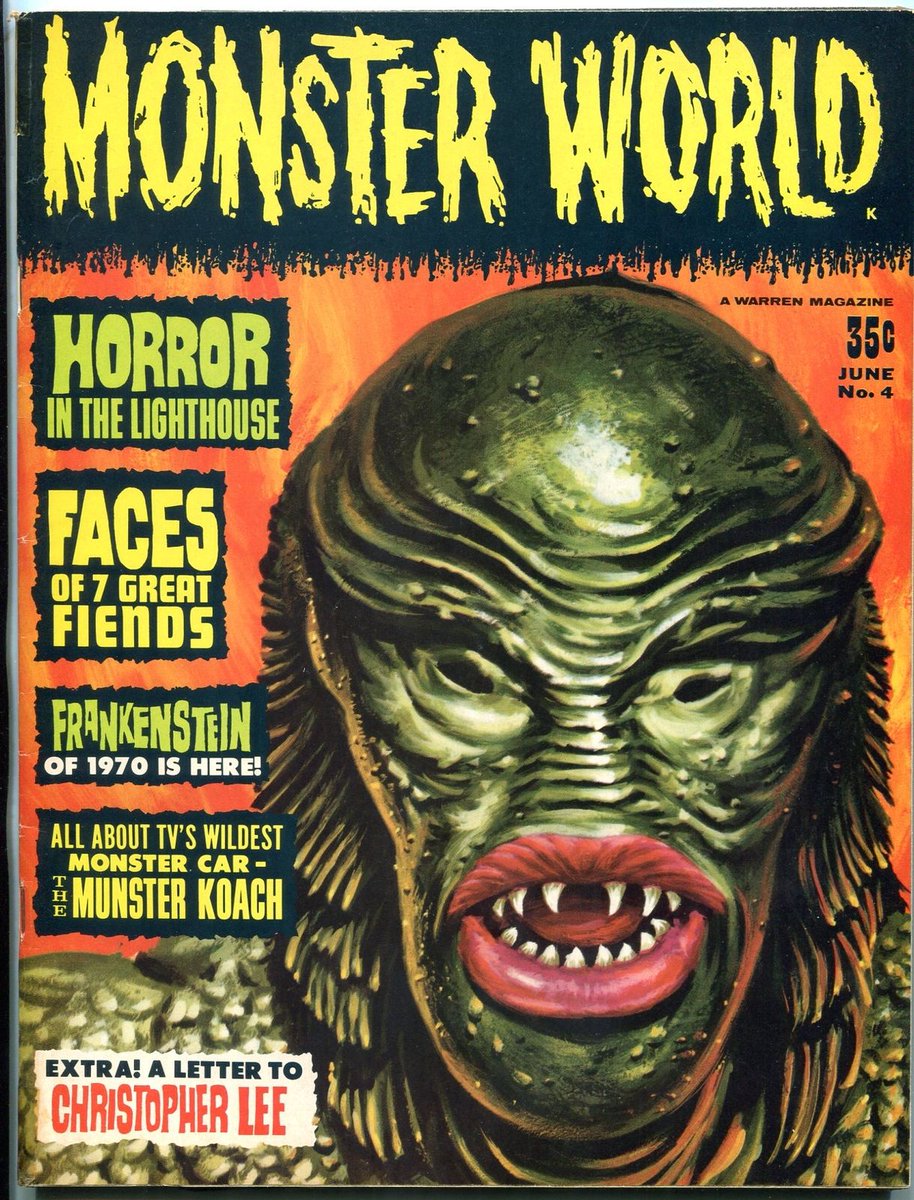 SpankyHenderson's tweet photo. @CreepyGrampa @TikiAmbassador @FrankensteinREC @GregRozeboom @ComicsintheGA @collectmonsters @BiLLYd_licious @dixiefairy @MadmMonstrosity @ErikHandy @okfor1 @gatoide75 @searcher9090

Many thanks, Gampa, and don't forget to order your issues of MONSTER WORLD by Forry Ackerman and Jim Warren! https://t.co/E9B8b8j4O9