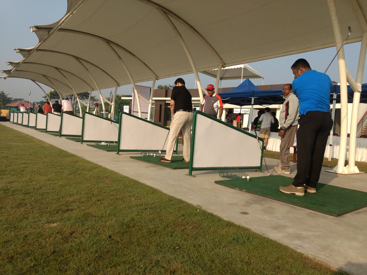 brandaninda's tweet photo. Corporate Golf Championship at Eco Park, Newtown #cgc2017 @debashis_ https://t.co/BDPHs7M35X