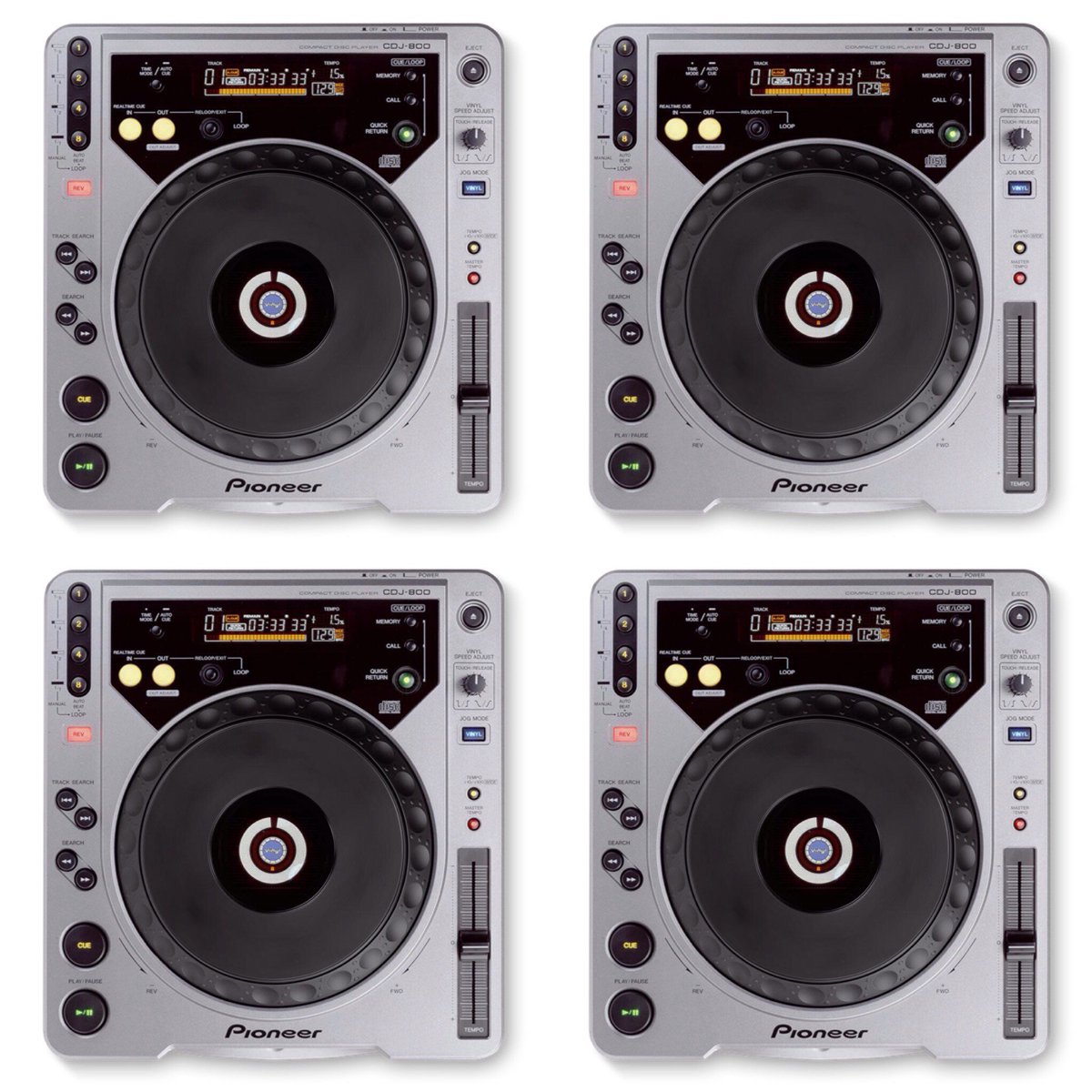 pitchcontroldj's tweet photo. En venta 4 CDJ Pioneer modelo 800. Para más info  por privado #audio #dj #sonido #musica #pioneerdj #pioneer https://t.co/F4arQjhEPD