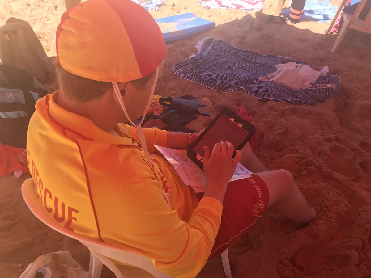 stevenp6453's tweet photo. How good to see the Patrol using the new Samsung tablet down in the sand. Technology has arrived for Surf Life Saving https://t.co/0u2gZPkbuL