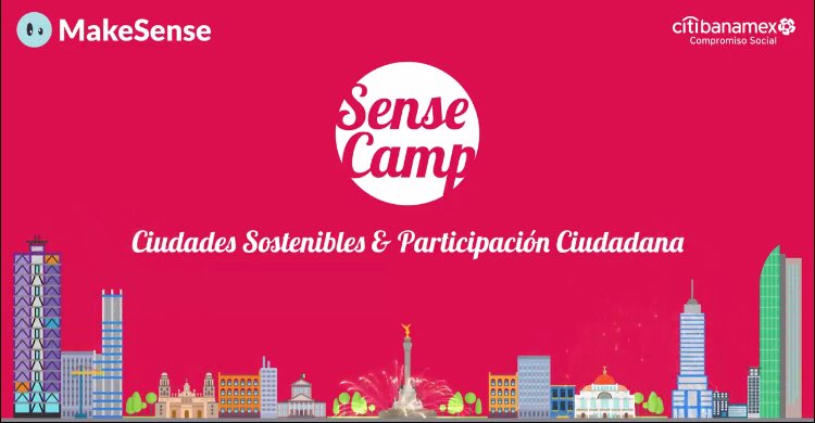 makesense's tweet photo. Follow the activities & conversations of our 4th #SenseCamp in #Mexico here => @MakeSenseMexico #SenseCampMx #CiudadesSostenibles #SustainableCities https://t.co/6PnsUA1FwW