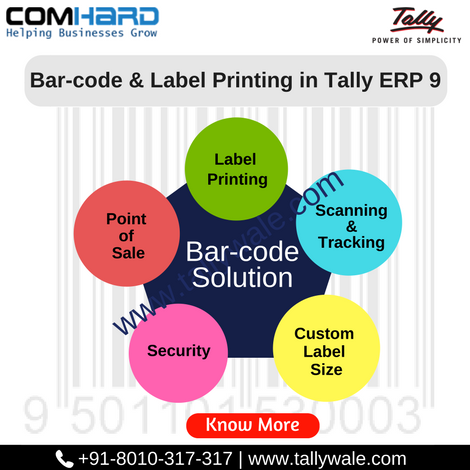 tallydealer's tweet image. Tally.ERP9 Barcode &amp;amp; label printing Solution:-Generate and Print Professional Barcode Labels from tally
Simple to use yet effective, Tally Barcode Solution
Click to know more:- goo.gl/MVe6oq
#Tallywale #TallyCustomization #TallyModules #BarcodeSolution #Comhard