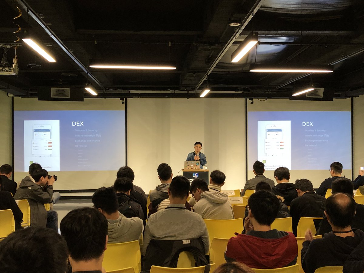 eth_taipei's tweet photo. @ConsenLabs 2.0, delivering Multi-chain wallet, decentralized exchange service DEX, and DApp browse in imToken
#BeyondBlockTaipei https://t.co/BgQ79zQGvD