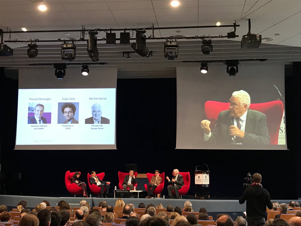 Michel Hervé <a href="/groupeherve/">Groupe Hervé</a> parle d'entreprise libérée #campusIM #Management